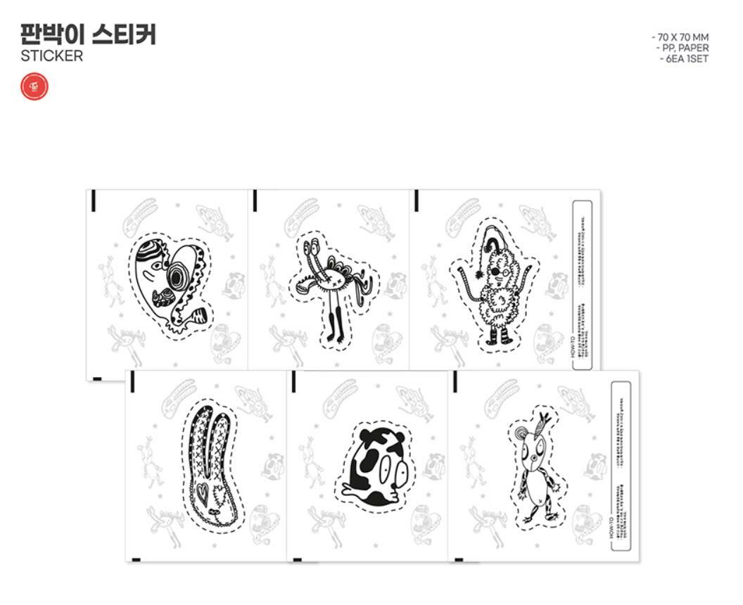 TWICE UNIV. FASHION CLUB OFFICIAL GOODS STICKER SET SEALED