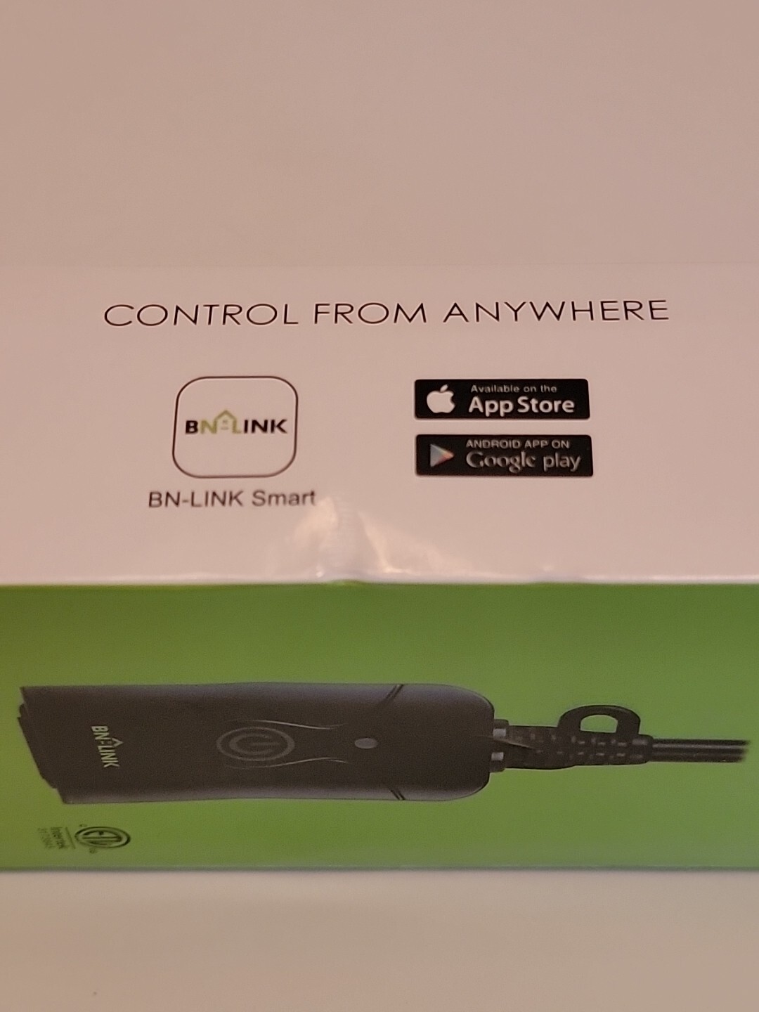 NEW intertek Control Wifi Smart Plug Wireless Uses Apple/Google Play