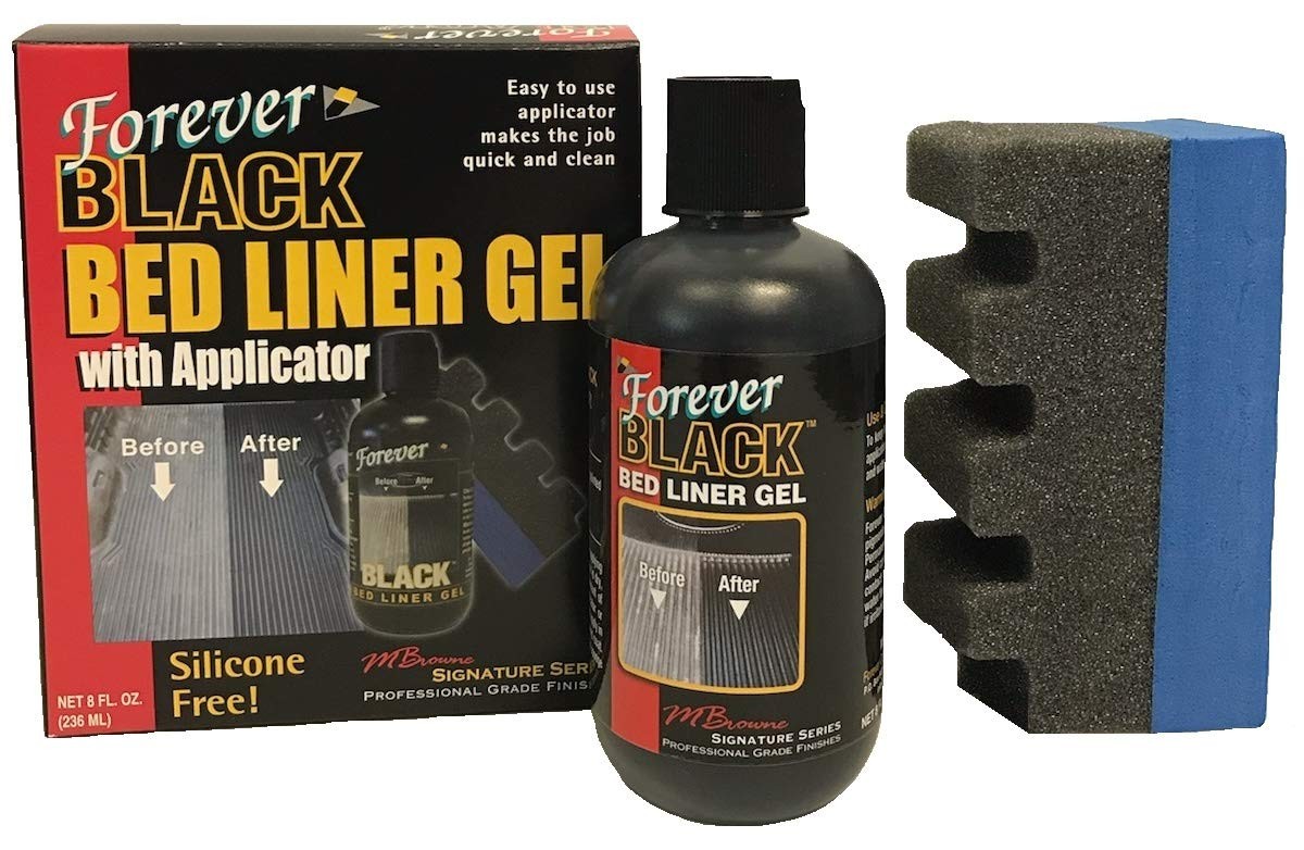 Forever Truck Bed Liner Gel Durable Protective Coating Black