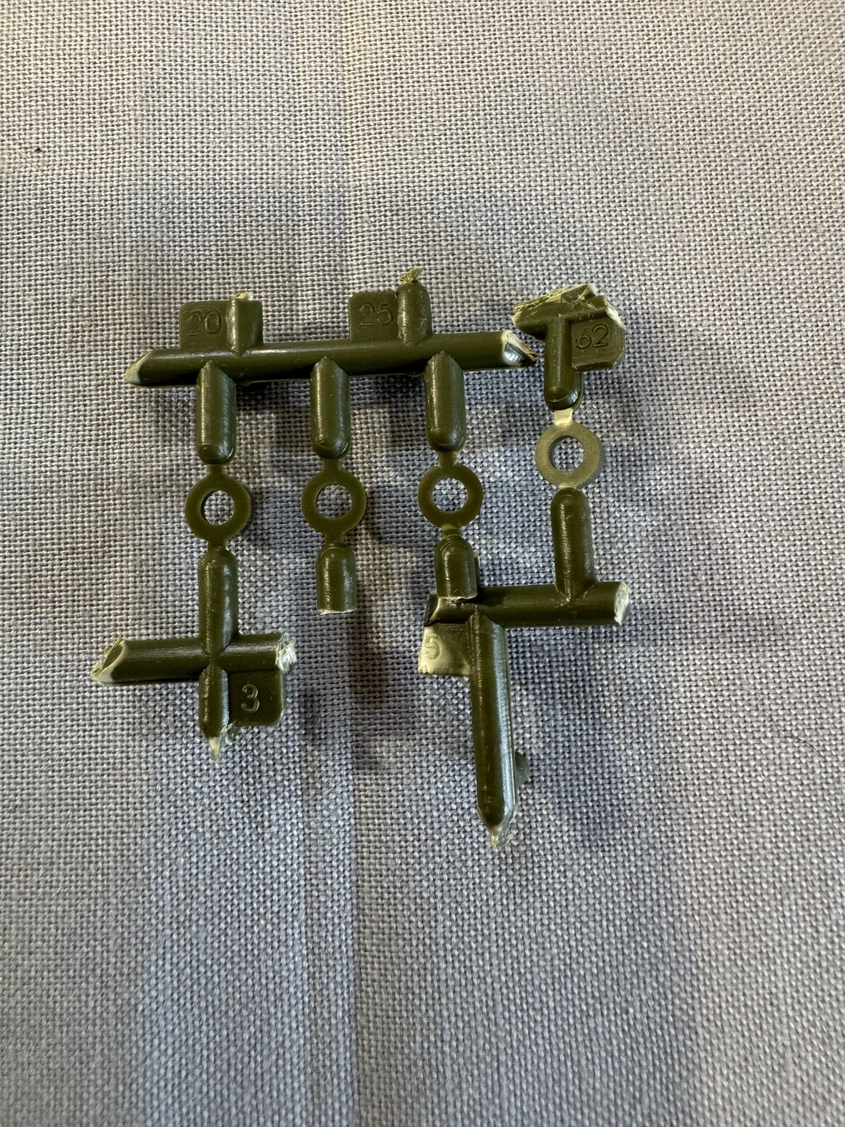 Zvezda 3602 GAZ-AA Soviet Light Truck WWII Parts Kit Bash Parts #D52