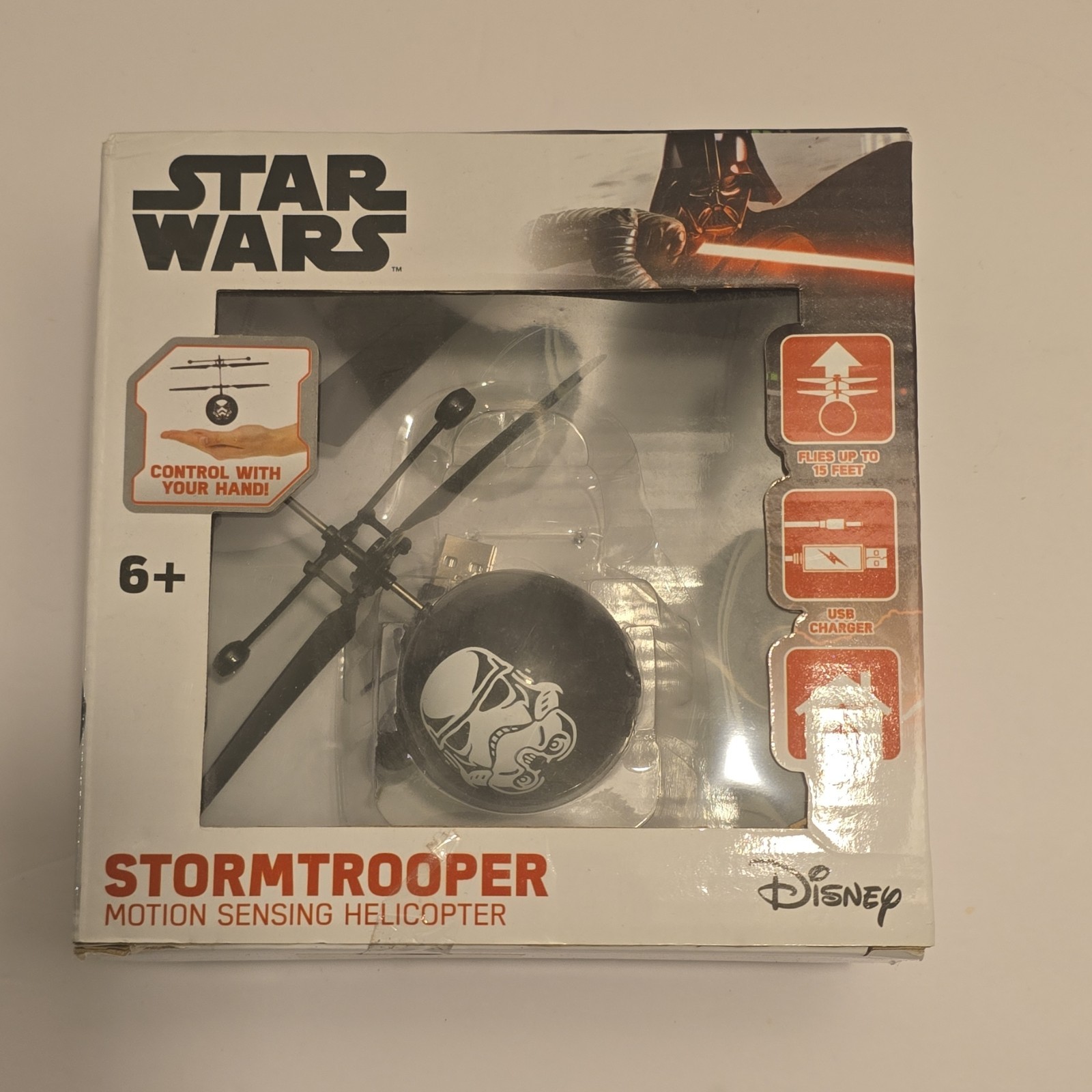 Star Wars Stormtrooper Motion Sensing Helicopter Drone New