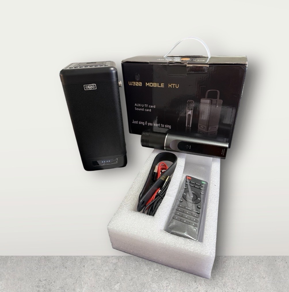 W300 OWO Speaker Karaoke Wireless Bluetooth Microphone