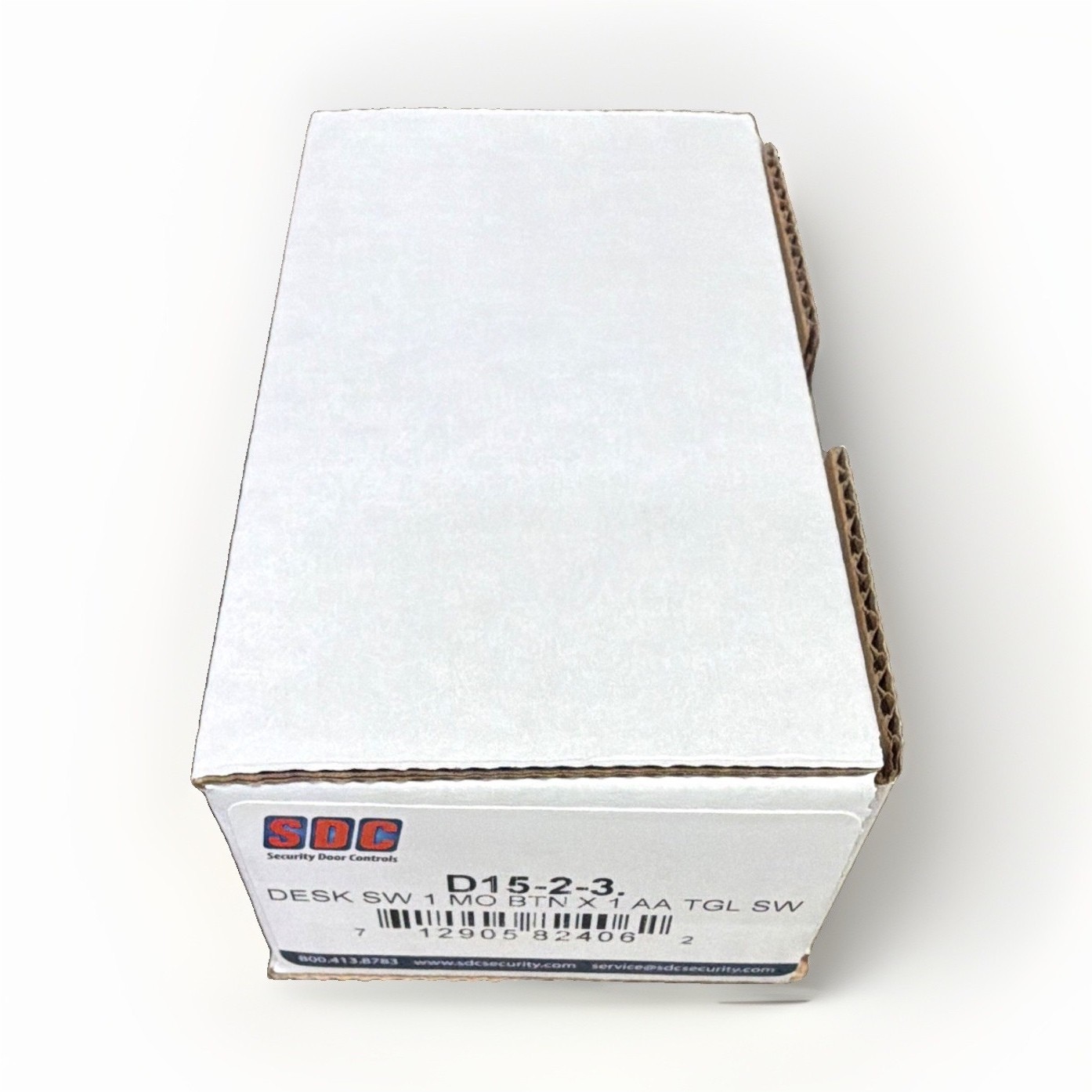 SDC D15-2-3 Desk Switch 1 Momentary Button & 1 AA Toggle Switch