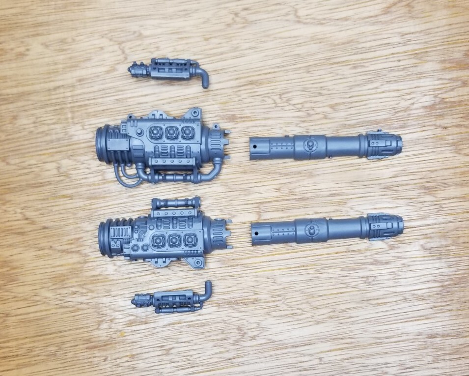 Warhammer 40k Imperial Knight Castellan Volcano Lance Bits