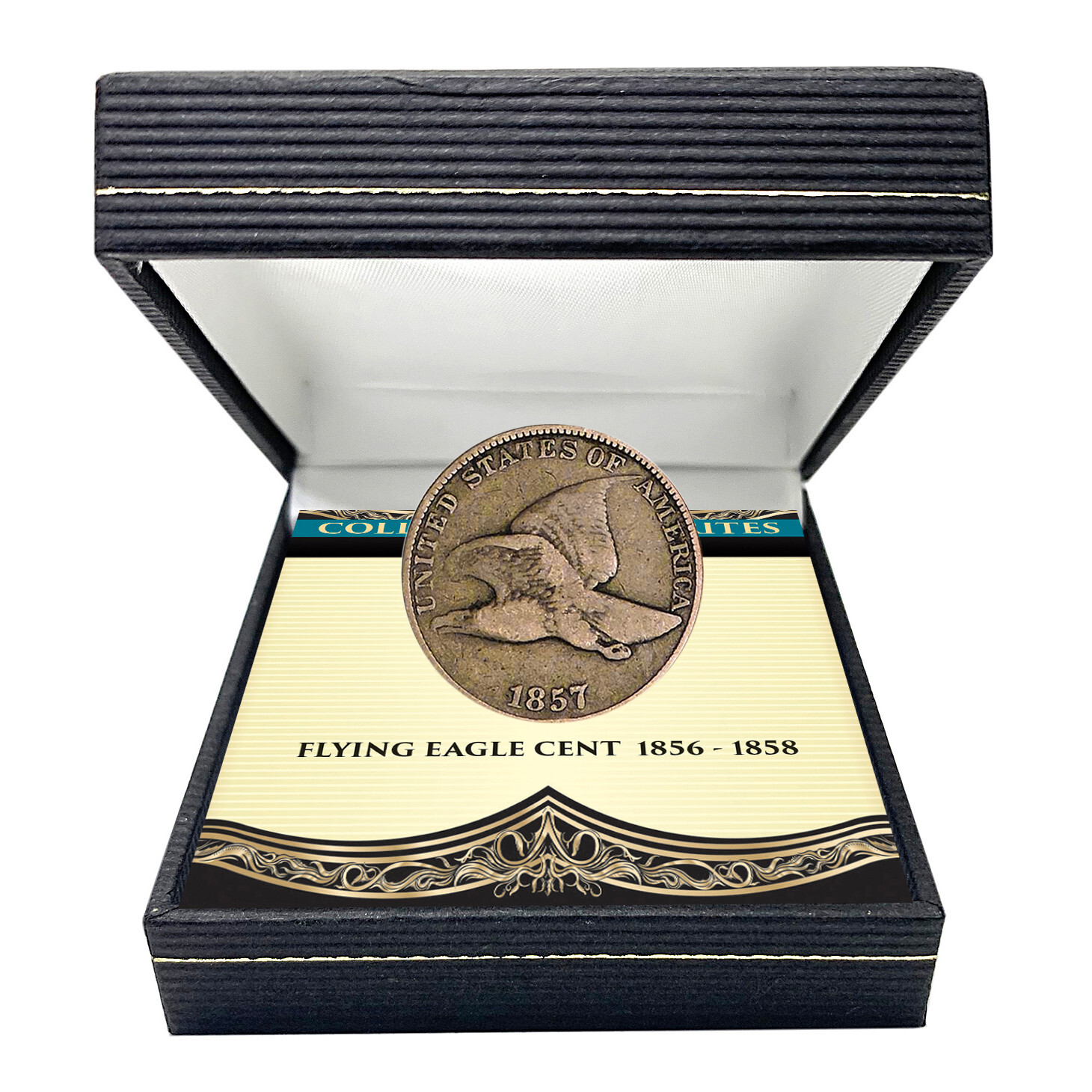 NEW American Coin Treasures Collector's FavoritesFlying Eagle Cent 1856-1858 465