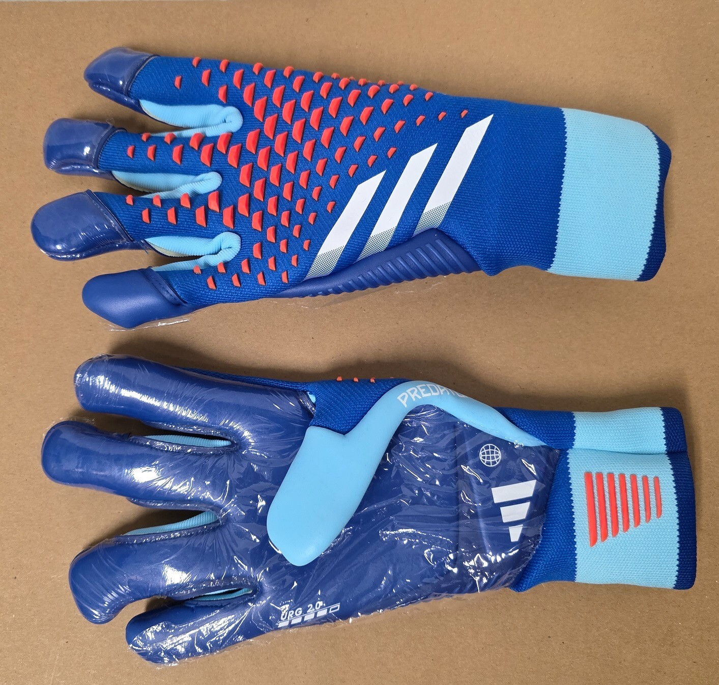 Brand New adidas Predator GL Pro/ Hybrid Goalkeeper Gloves, SZ-10