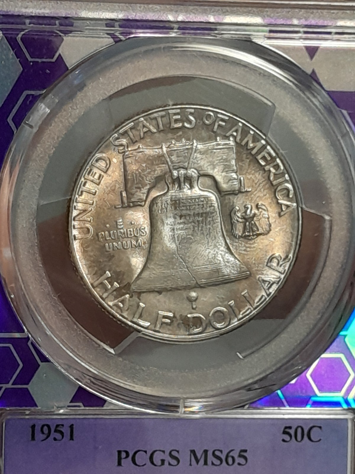 1951- P Franklin Half Dollar MS65 NGC