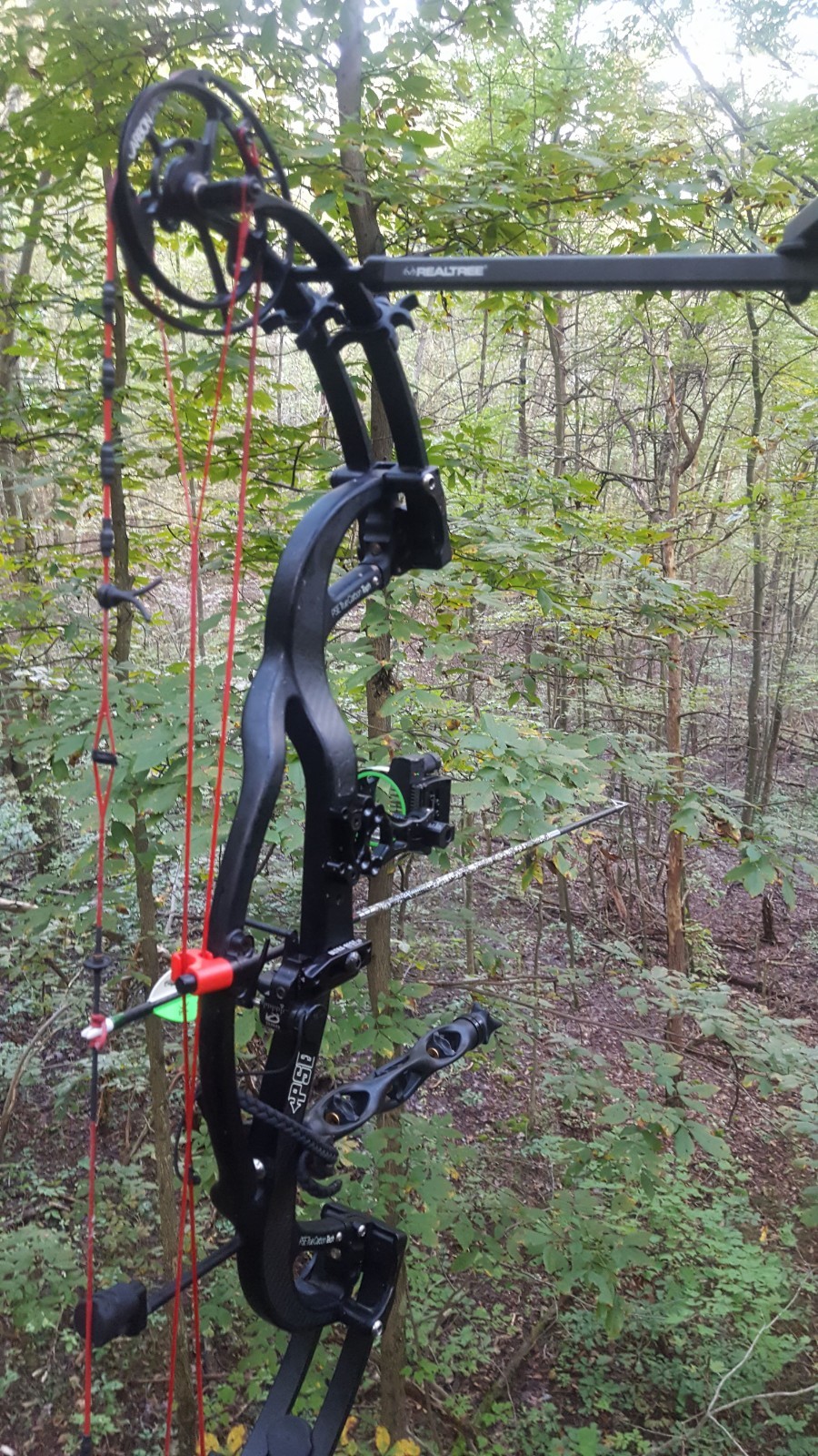 pse carbon air Bow. Right hand. With arrows and soft case