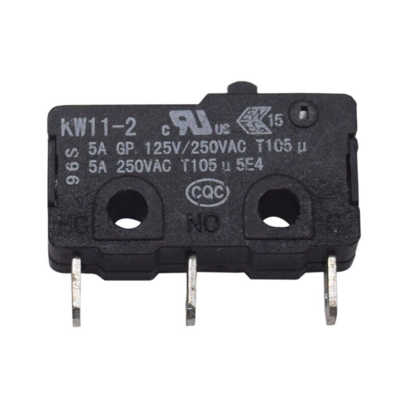 QIAOH KW11-2 5A GP 125V/250VAC T105 5E4 Auto Tailgate Switch Micro Switch 3-pin
