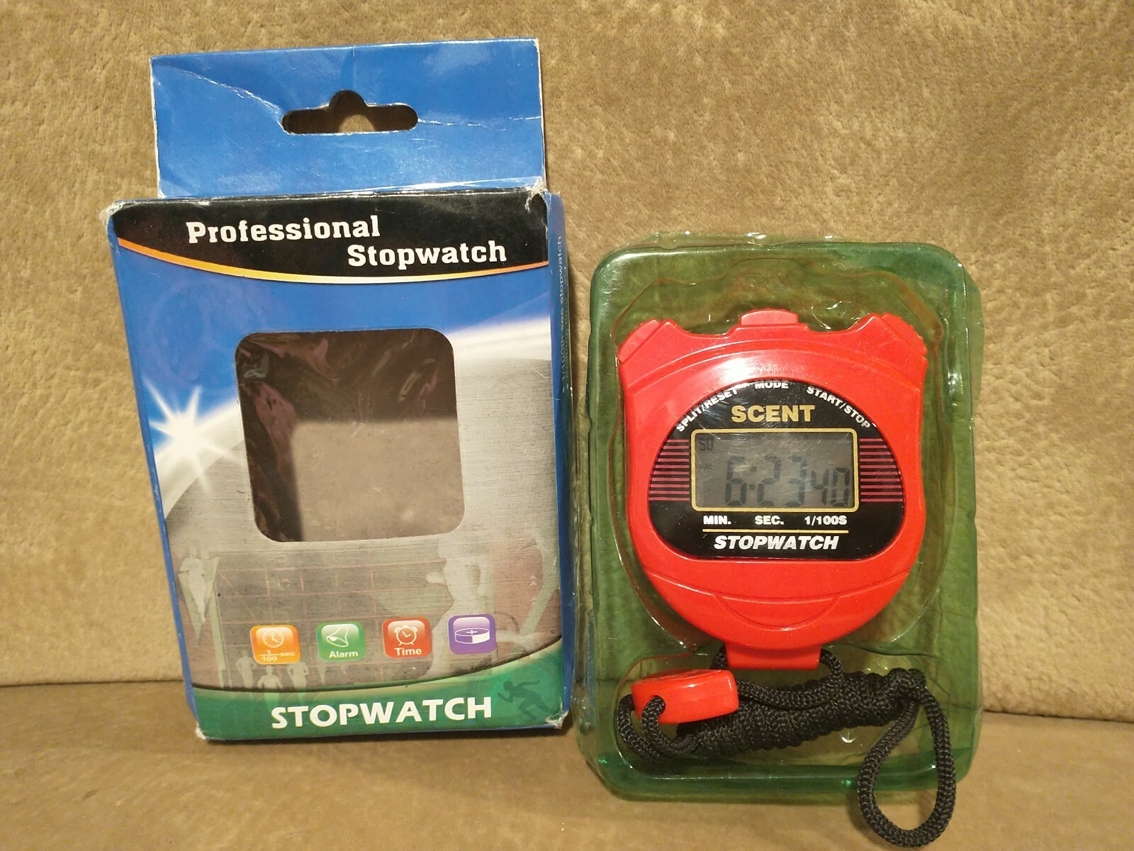 Scent Professional Stopwatch Accurately Monitor Your Progress Whilst Exercising