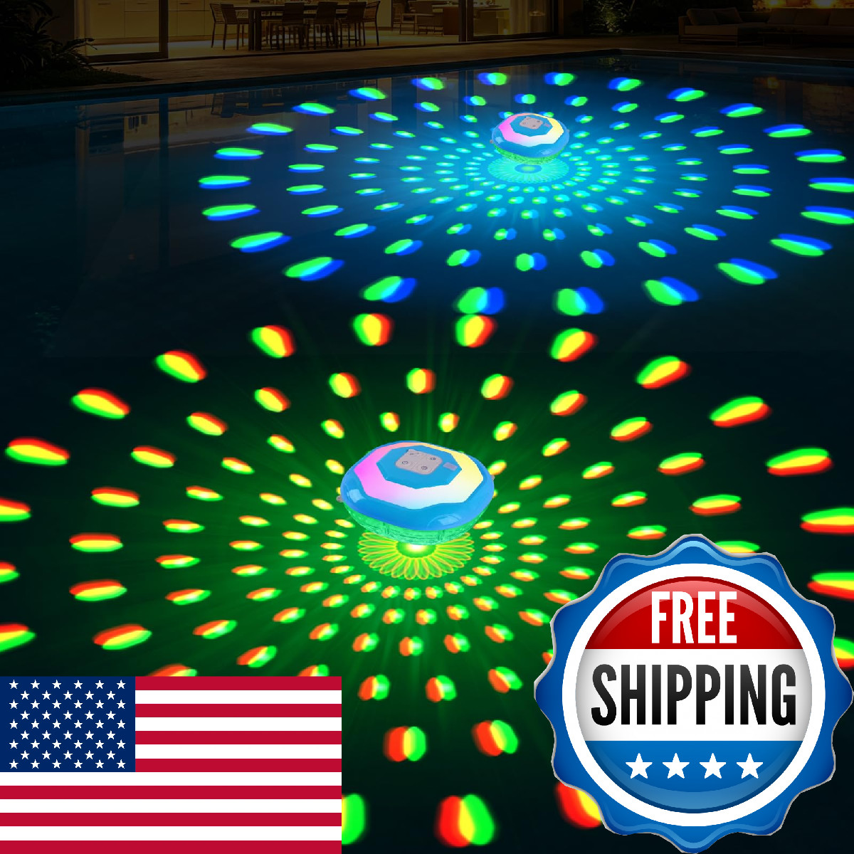 Lighthacker Floating Pool Lightsupgraded Pool Lights That Float6000Mah