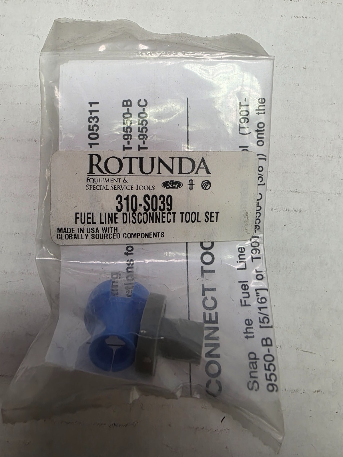310-S039 Fuel Line Disconnect Tool Set