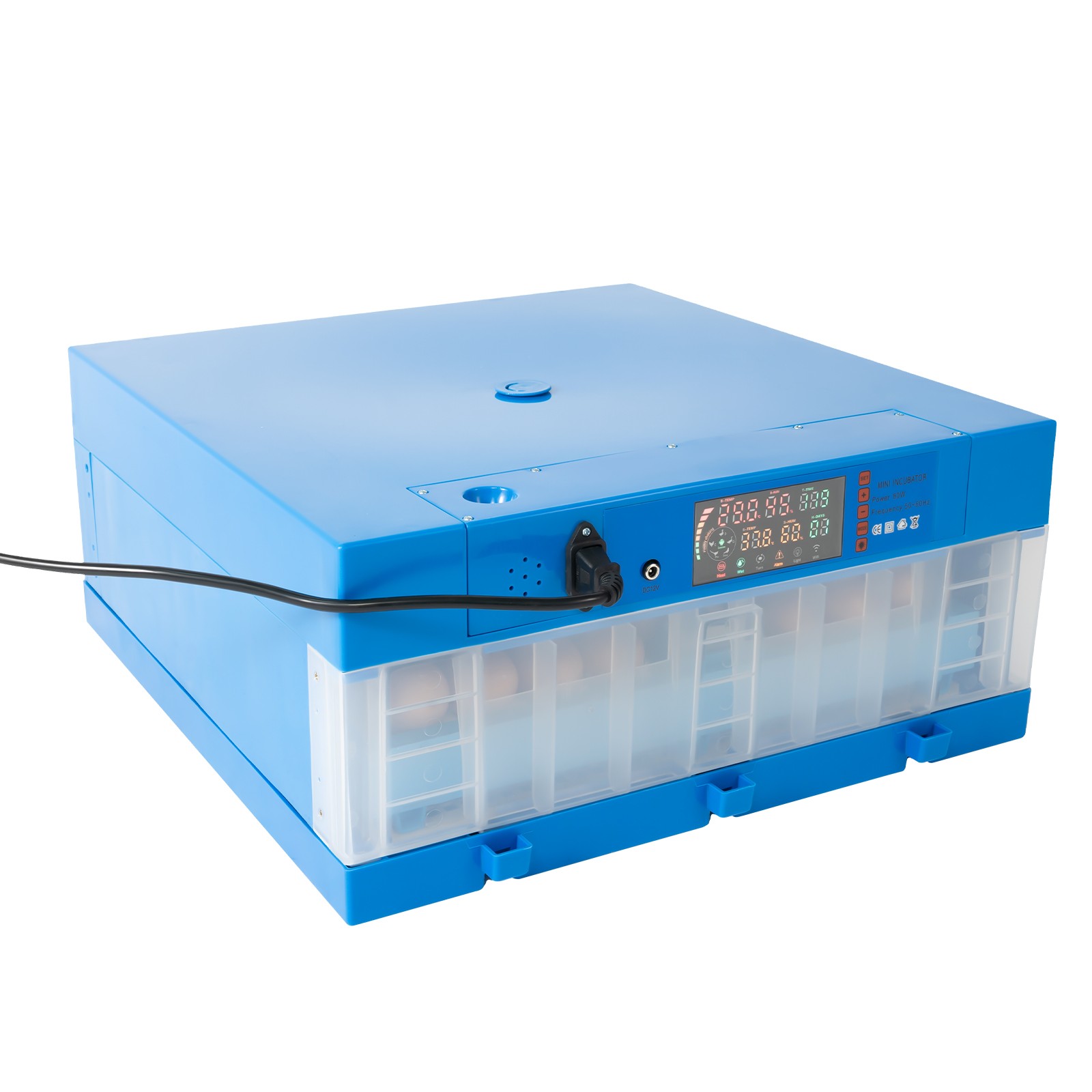 48 Eggs Incubator Automatic Digital Chicken Egg Hatcher Temperature Control US