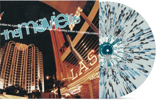 The Movielife - Has A Gambling Problem - Blue/Black Splatter [New Vinyl LP] Blac