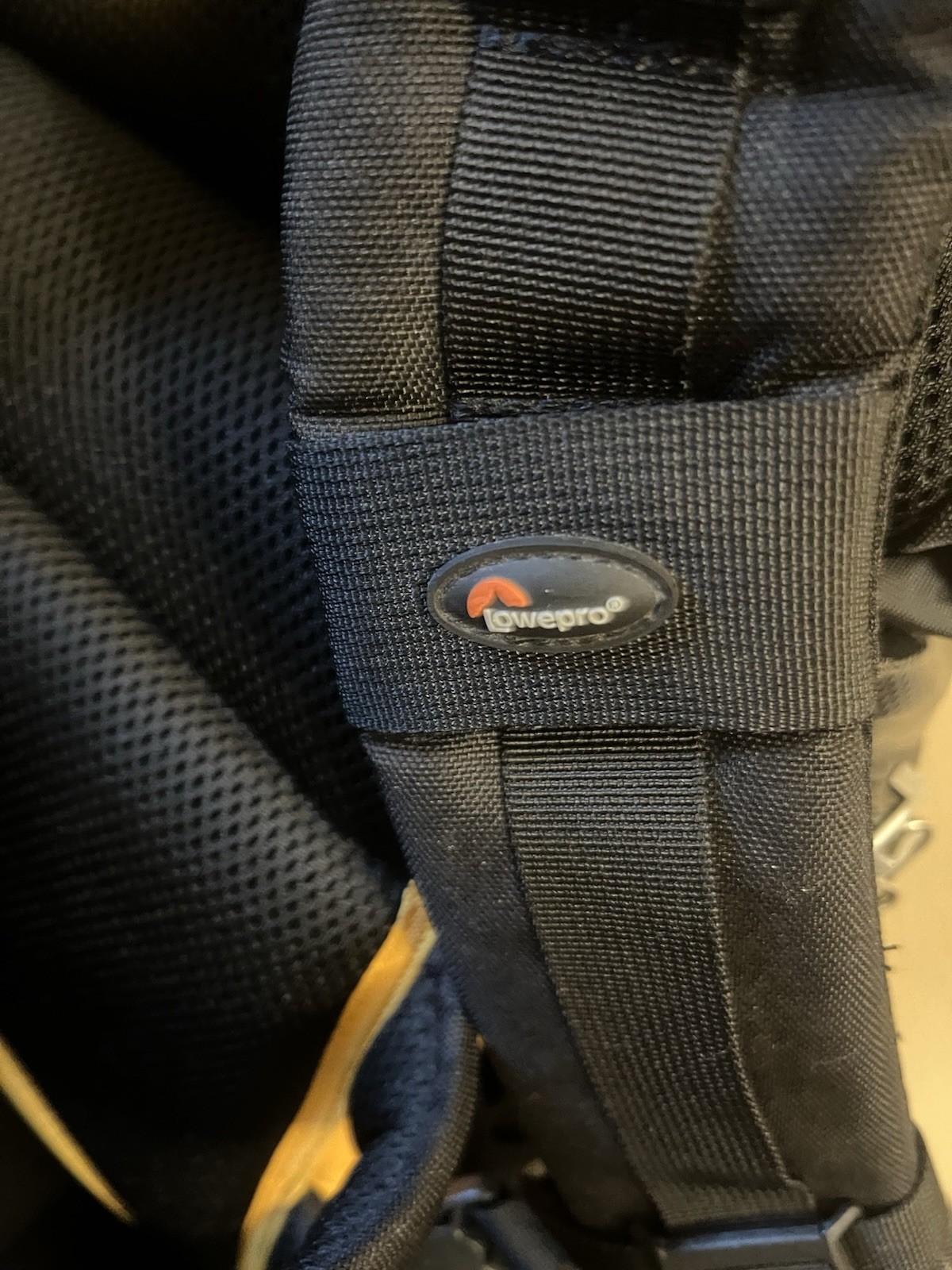 Lowepro DryZone Rover Backpack Camera Bag Black Yellow Light Use