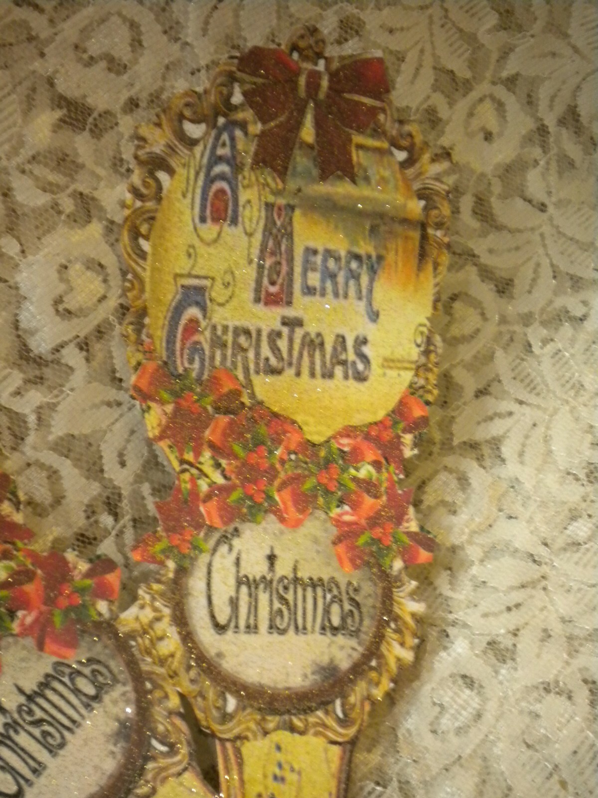 Victorian Chistmas Card (Fan)