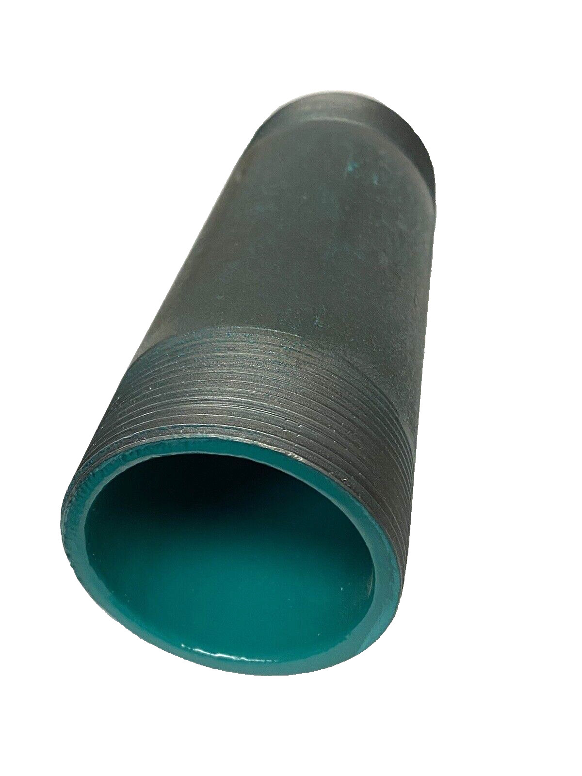 2x6 Carbon Steel Seamless Threaded Nipple PVC Coated