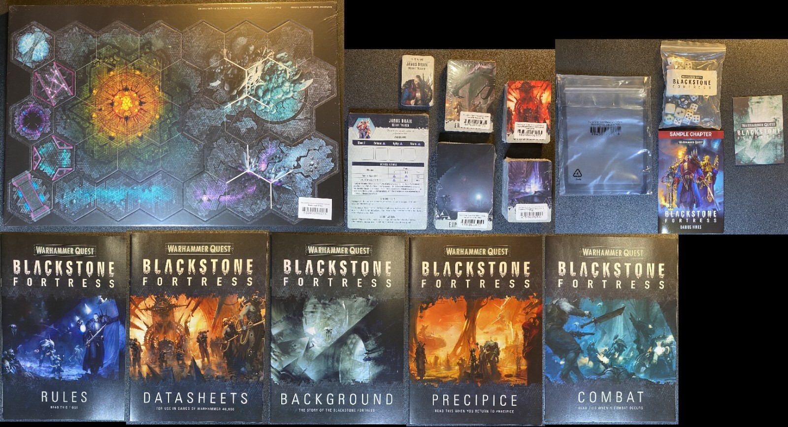 Blackstone Fortress Game Pieces No Miniatures No Game Box