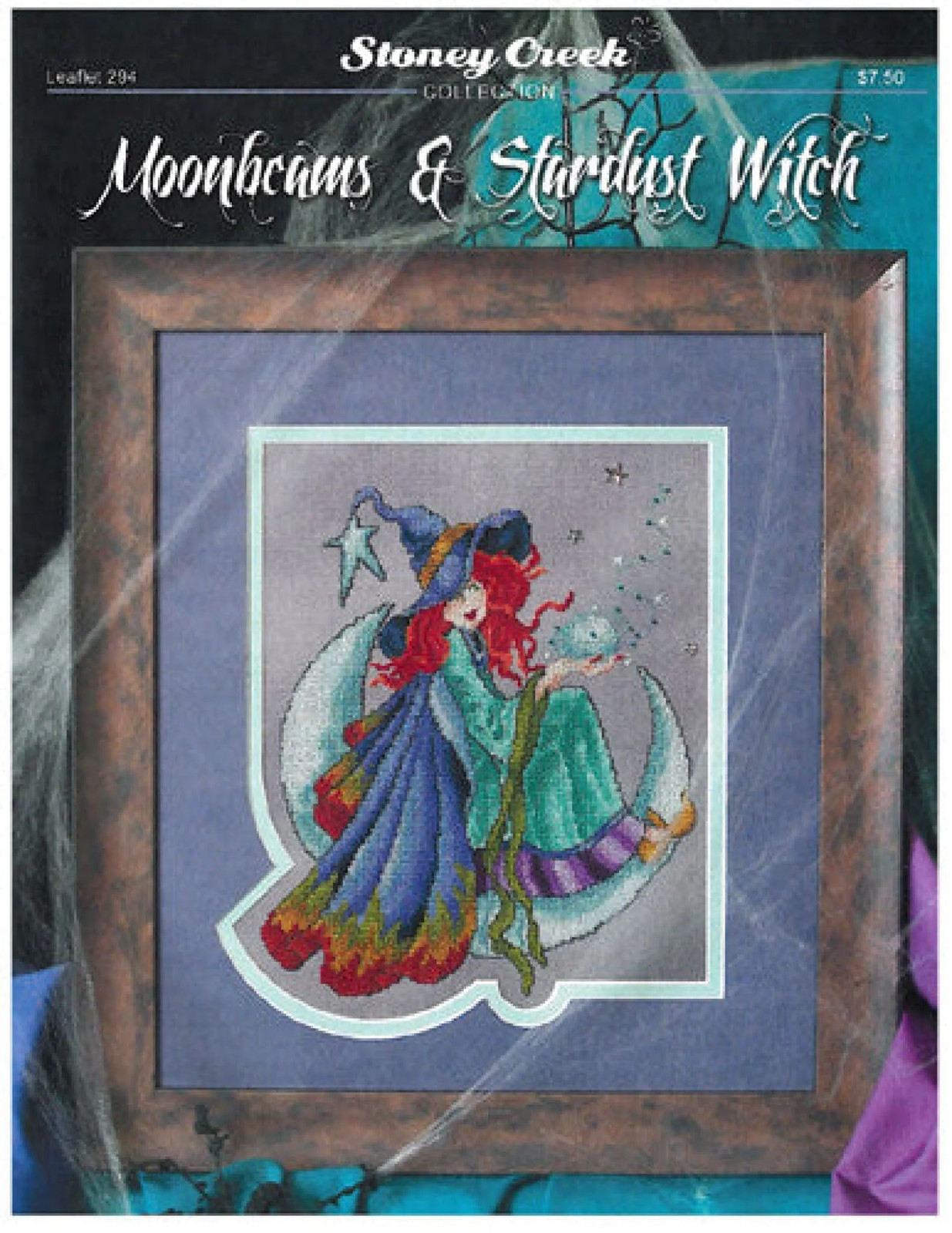 Moonbeams & Stardust Witch LFT294 by Stoney Creek cross stitch pattern