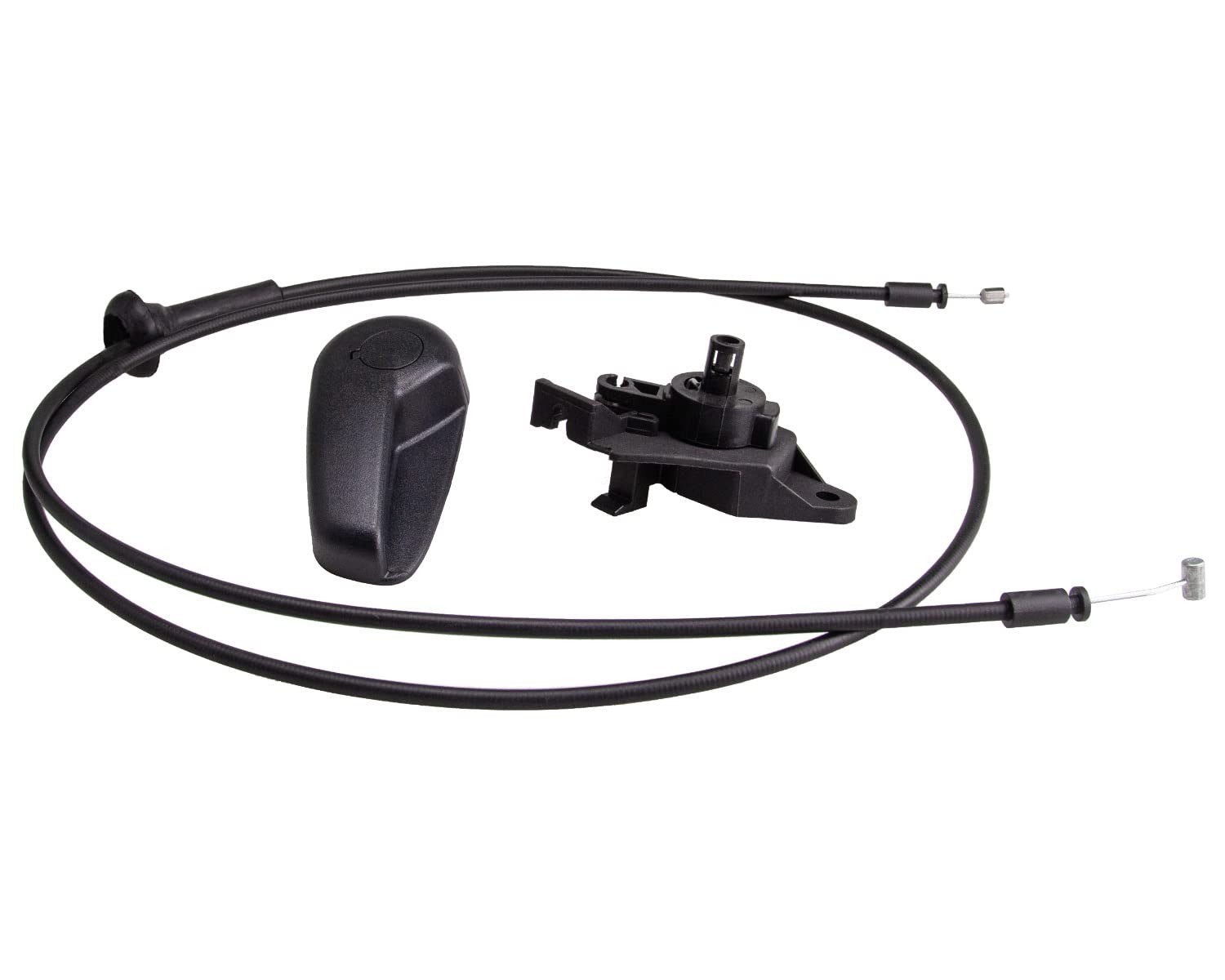 Hood Release Cable Assembly Kit - Hood Release Handle and Latch Bracket and C...