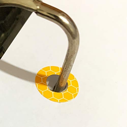2000 Pack, Hole Reinforcement Stickers Labels - 0.25", 20 Assorted Designs