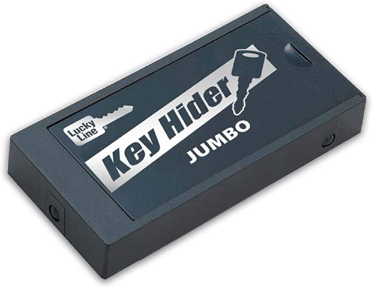 Lucky Line Jumbo Magnetic Key Hider, Case Holder for Larger Keys and...