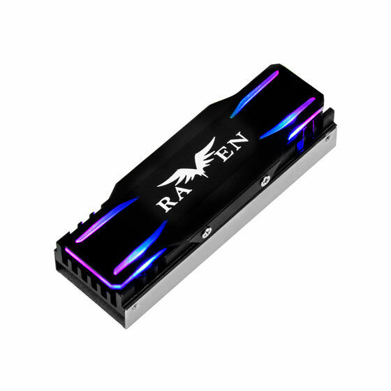 Silverstone SST-TP03-ARGB M.2 SSD ARGB Aluminum Alloy Cooling Heatsink