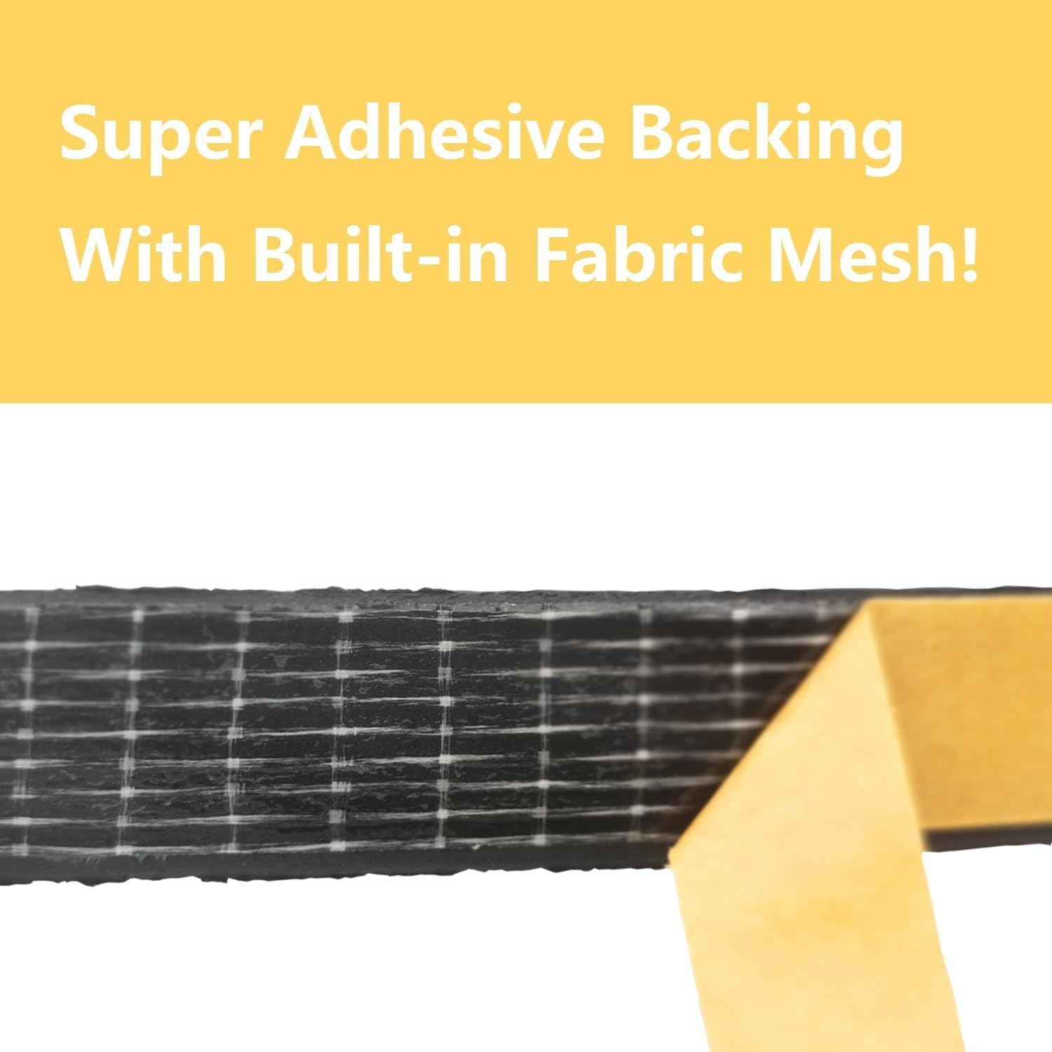 D-Shape Weather Stripping Seal - 18 Feet Multi-Purpose EPDM for Doors & Windows