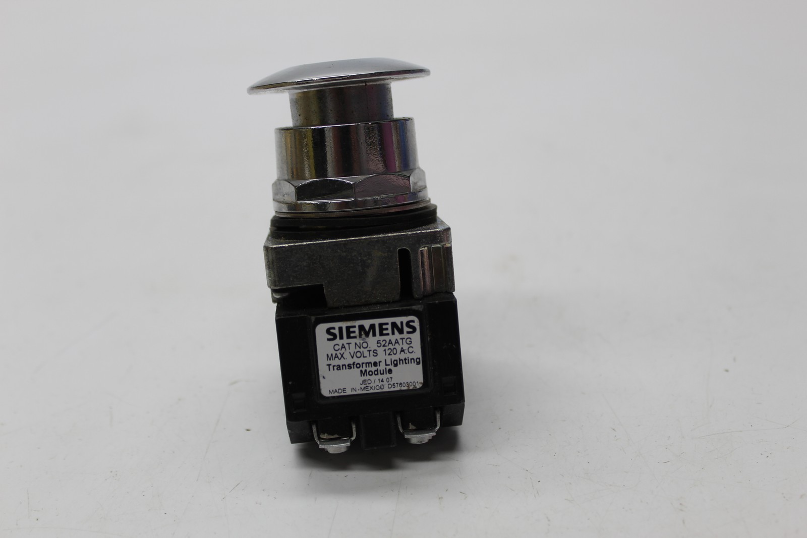 SIEMENS 52AATG PUSHBUTTON BLACK NSNP