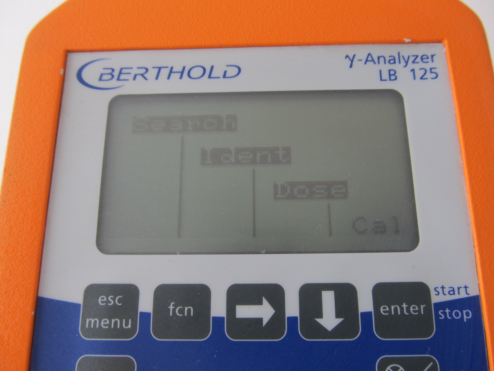 Berthold LB 125 Scint Detector Radiation Meter Gamma