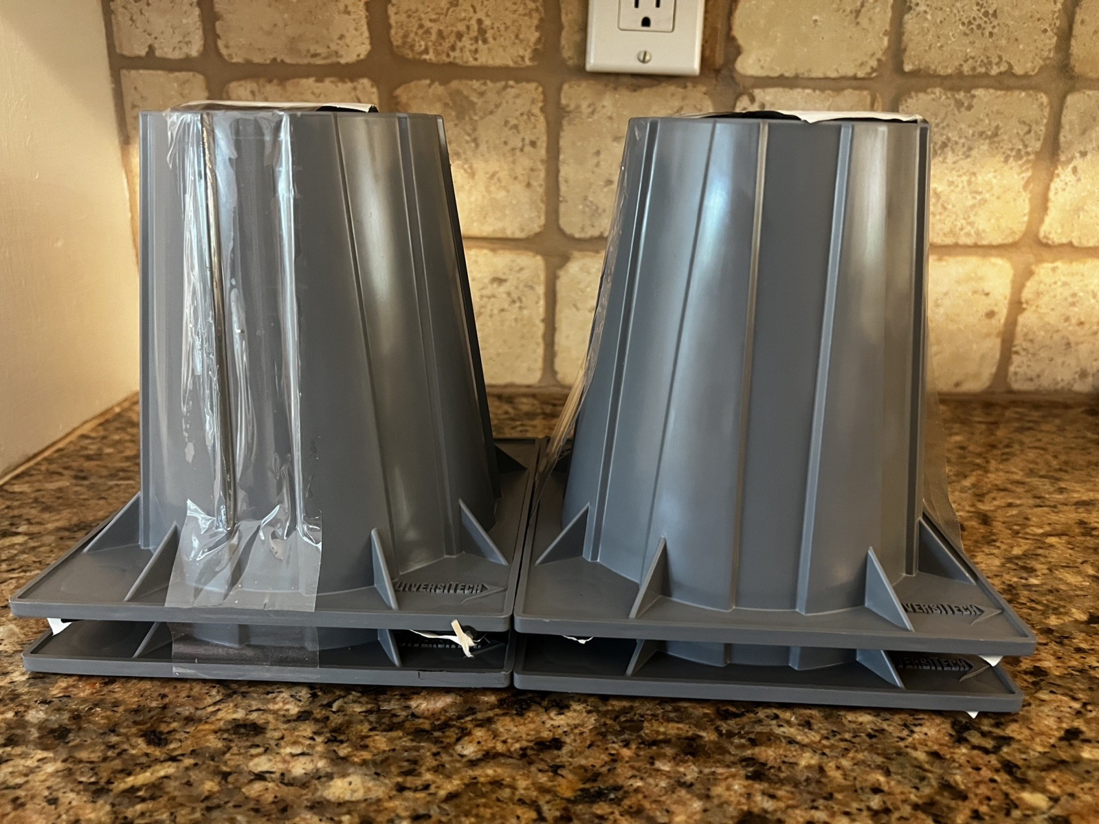 Risers For Condensers 4Pack 6" HPR-6 300 Lbs Non Slip & Vibration