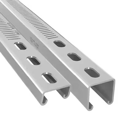 Dakota Systems Ds-Ss15812-66-Pg/10 Single Channel Strut, Slotted, Steel,