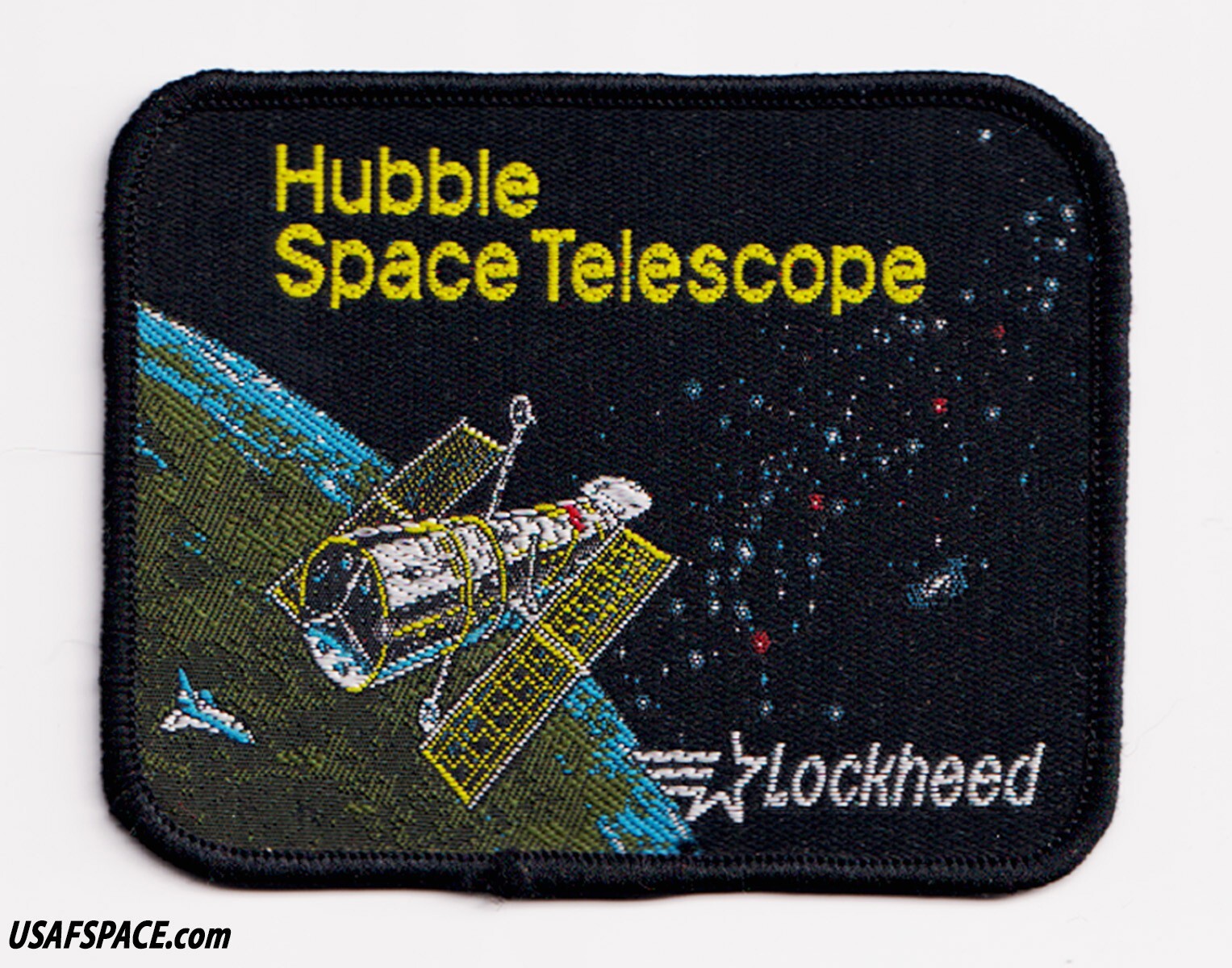 HUBBLE SPACE TELESCOPE HST LOCKHEED -NASA-ESA- ORIGINAL PATCH