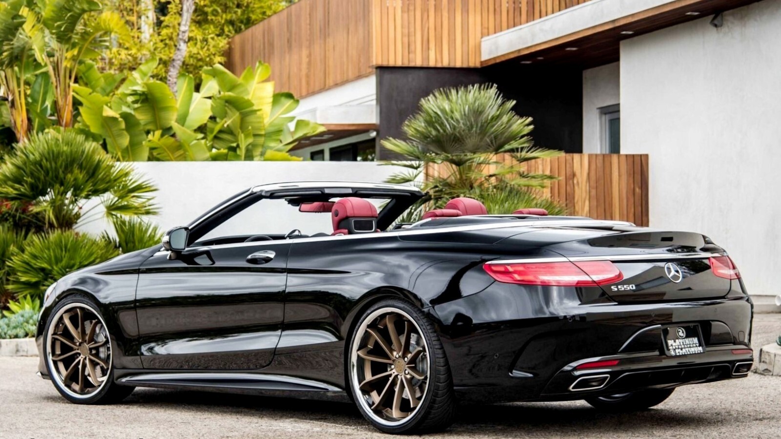 MERCEDES S CLASS CONVERTIBLE LOWERING LINKS (A217) (PREMIUM FULLY ADJUSTABLE)