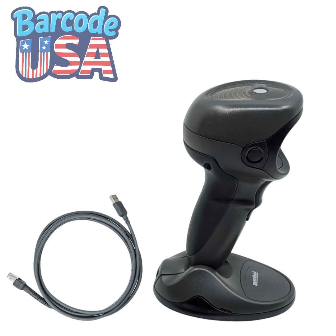 ✅Zebra Symbol DS9808 2D/1D/QR Handsfree Desktop Barcode Scanner & USB cable! ⭐🔥
