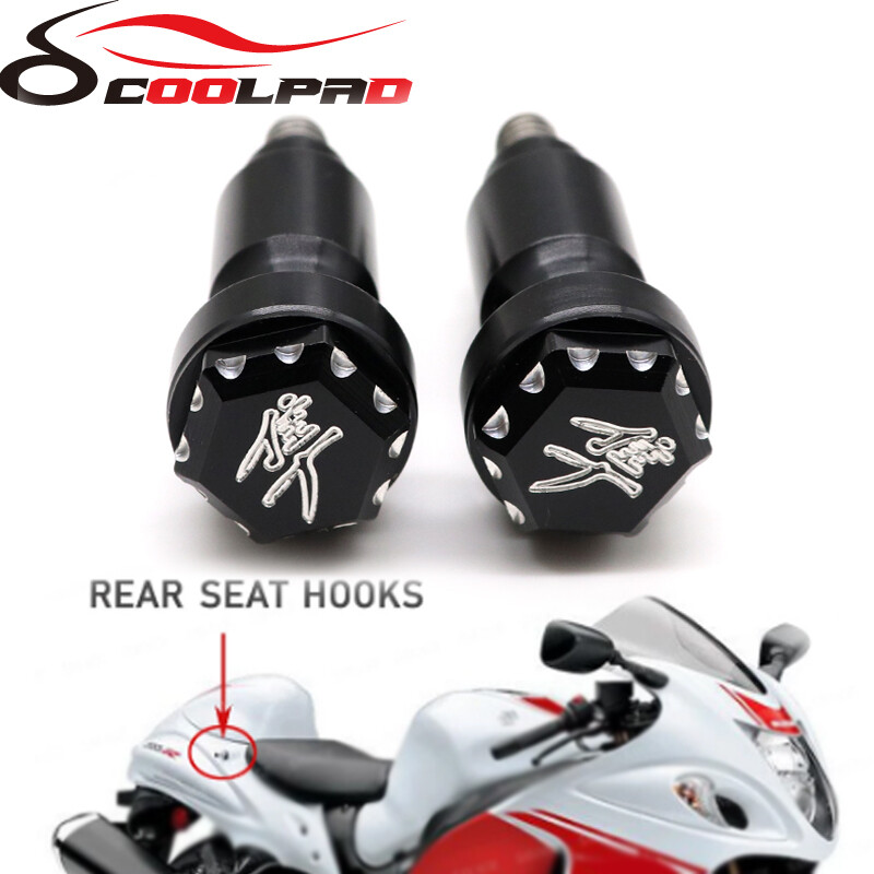 3D Hex Rear Hooks Seat Screws Bolts For Suzuki Hayabusa GSX1300R 1999-2024