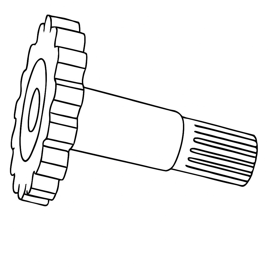V0611-81320 Kubota Track Loader Drive Gear SVL90, SVL90-2, SVL90 C
