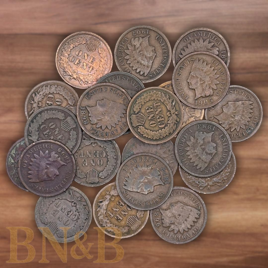 Indian Head Cents 1859-1909 Random Dates