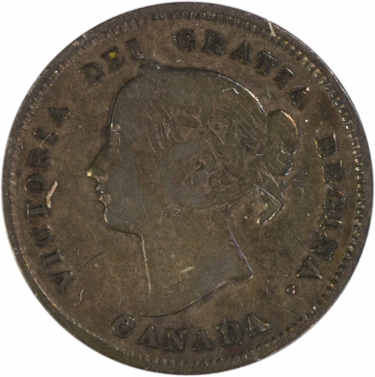 1894 Canada 5 Cents KM2 VF Uncertified #209