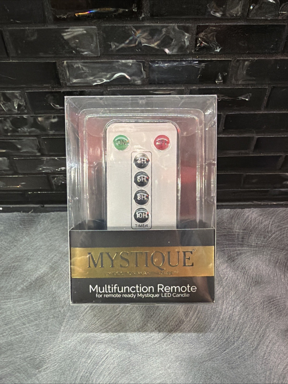 Boston Warehouse Mystique Flameless Candle Remote Control NEW SEALED