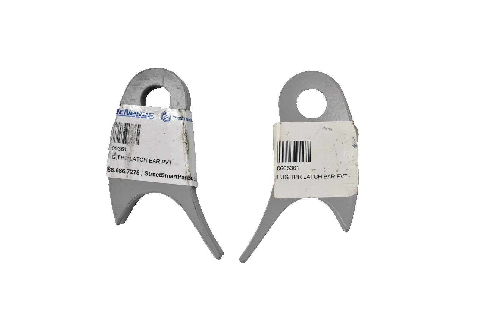 Lot of 2 McNeilus Street Smart 0605361 Lug TPR Latch Bar Pair Heavy Duty