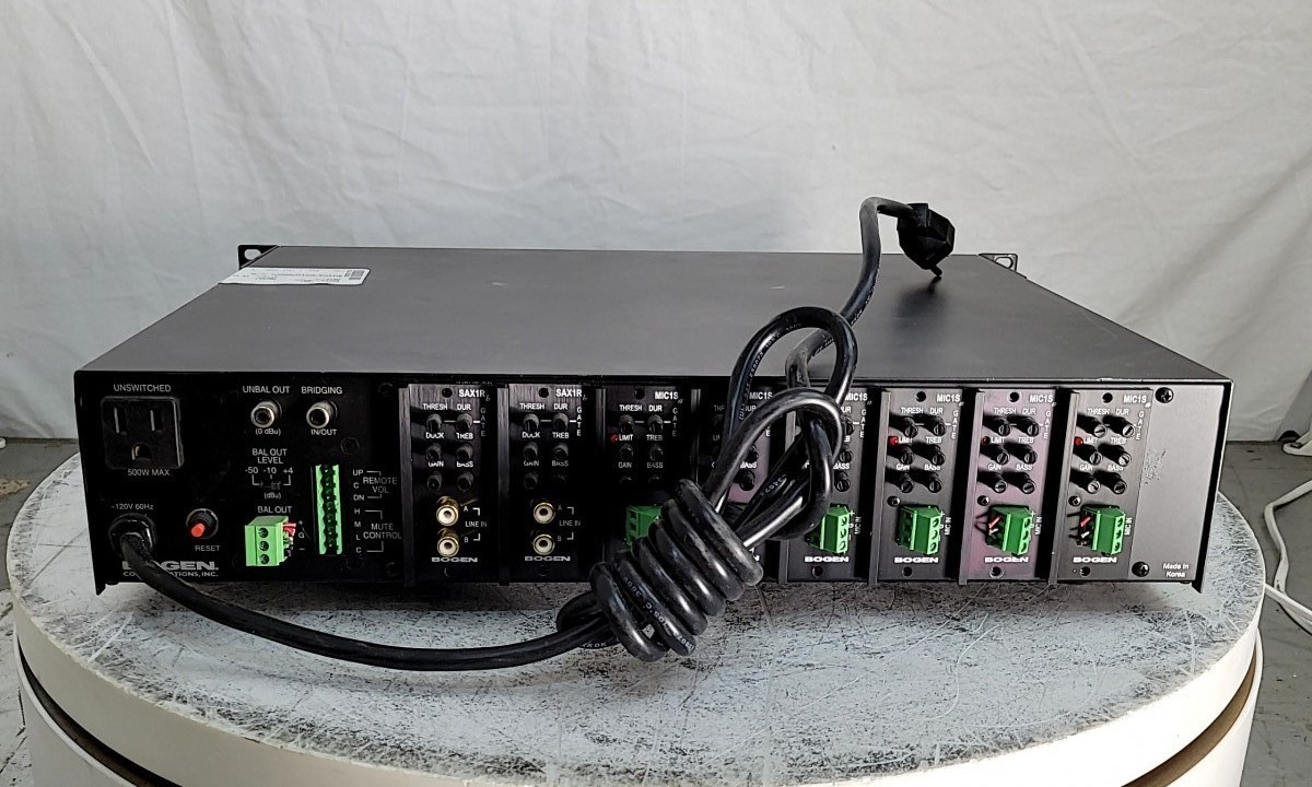 BOGEN VMIX Modular Input Mixer SEE NOTES