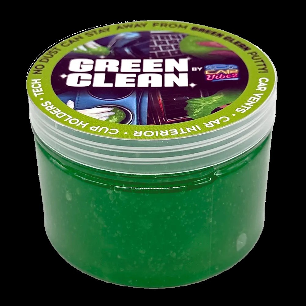 Car Putty Green Clean Car and Technology Slime (2 PACK)