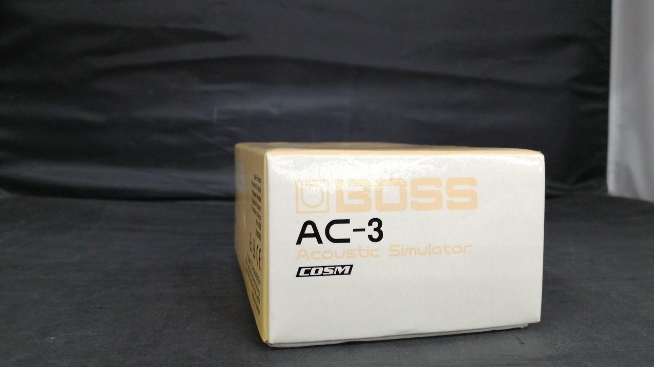 Boss AC-3 Acoustic Simulator Guitar Effects Pedal Yellow