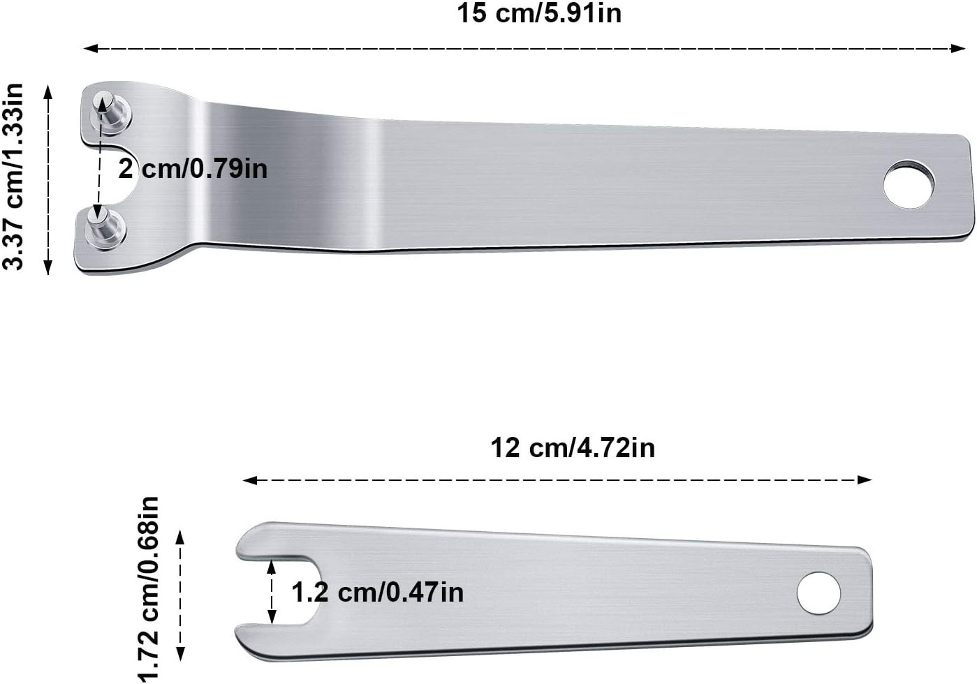 100Mm Angle Grinder Replacement Parts - Grinder Spanner Wrench, Inner Flange Nut