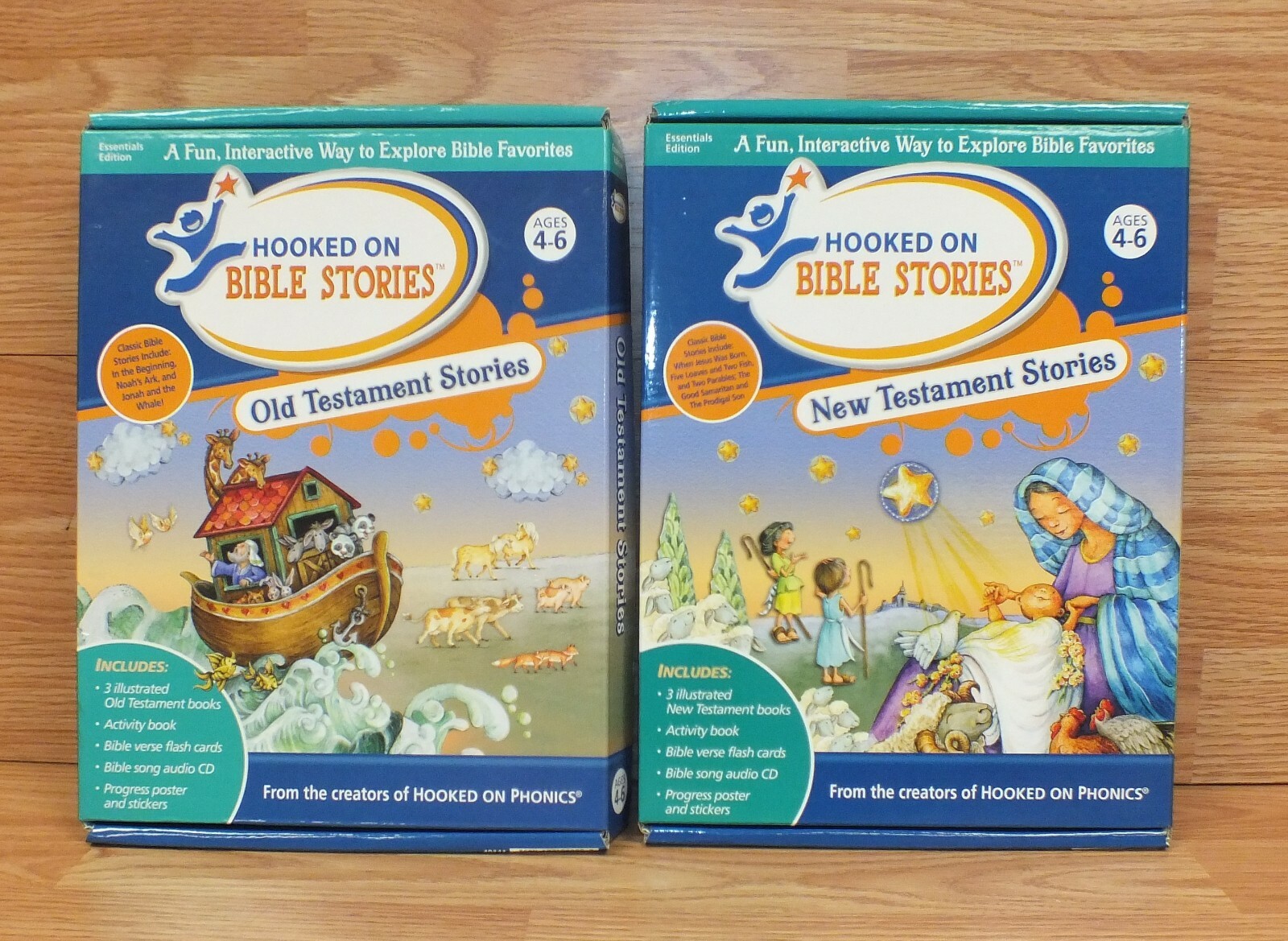 Hooked on Bible Stories: New & Old Testament Stories Essentials Edition