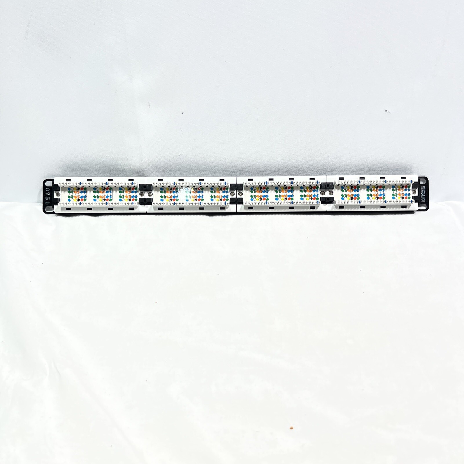 ICC 24-Port USOC 6P6C Patch Panel # ICMPP024U6