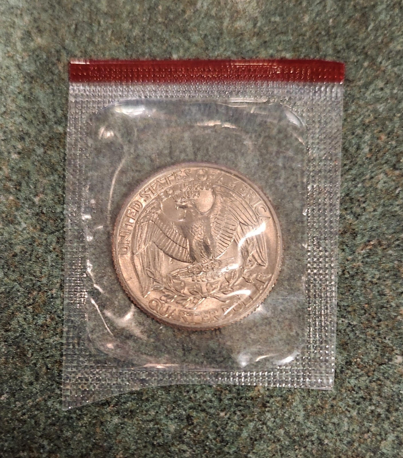 1977 P D Washington Quarter Set UNC Mint Cello FREE SHIPPING