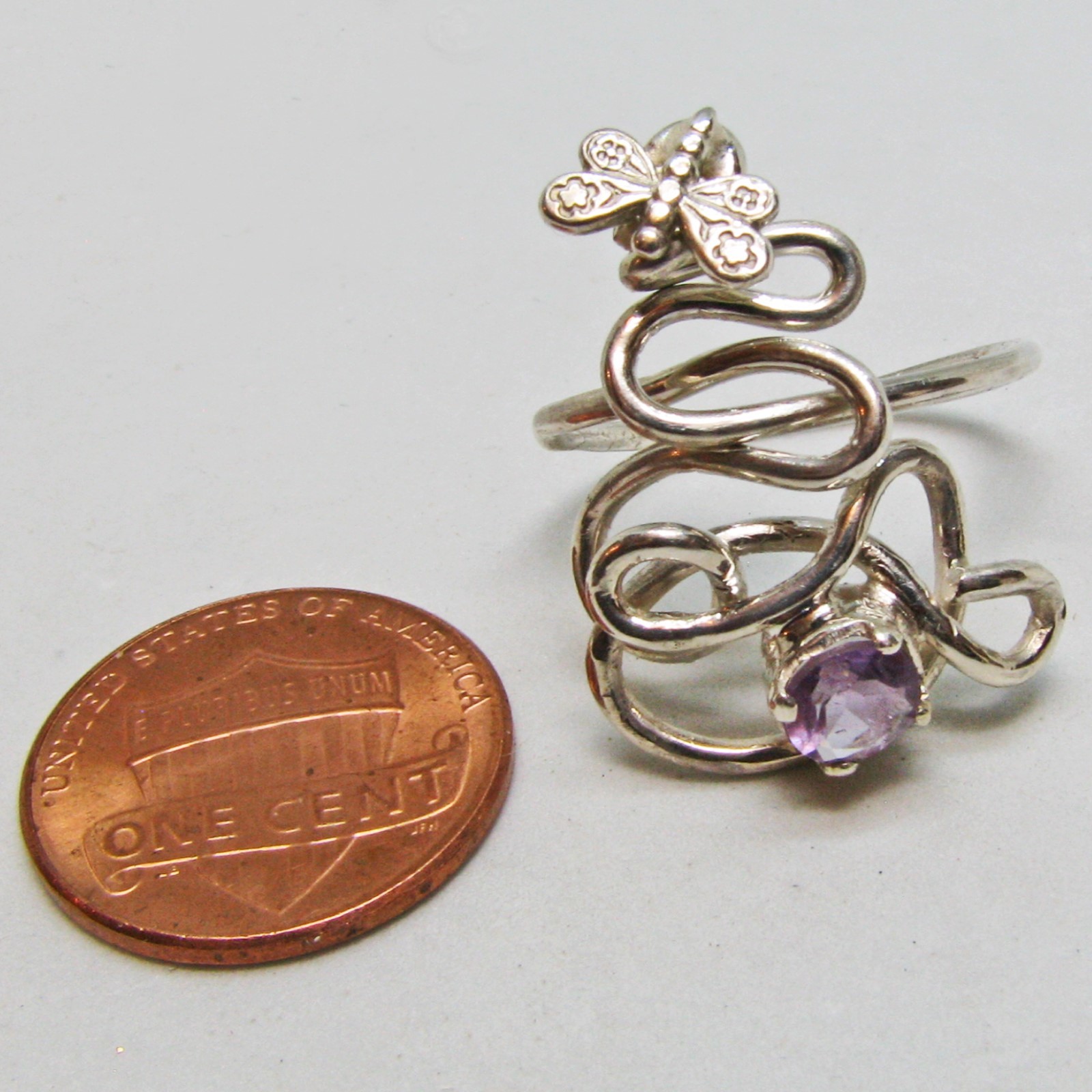 Unique Sterling Silver Hand Crafted Upcycled Flexi-Ring By SoniaMcD