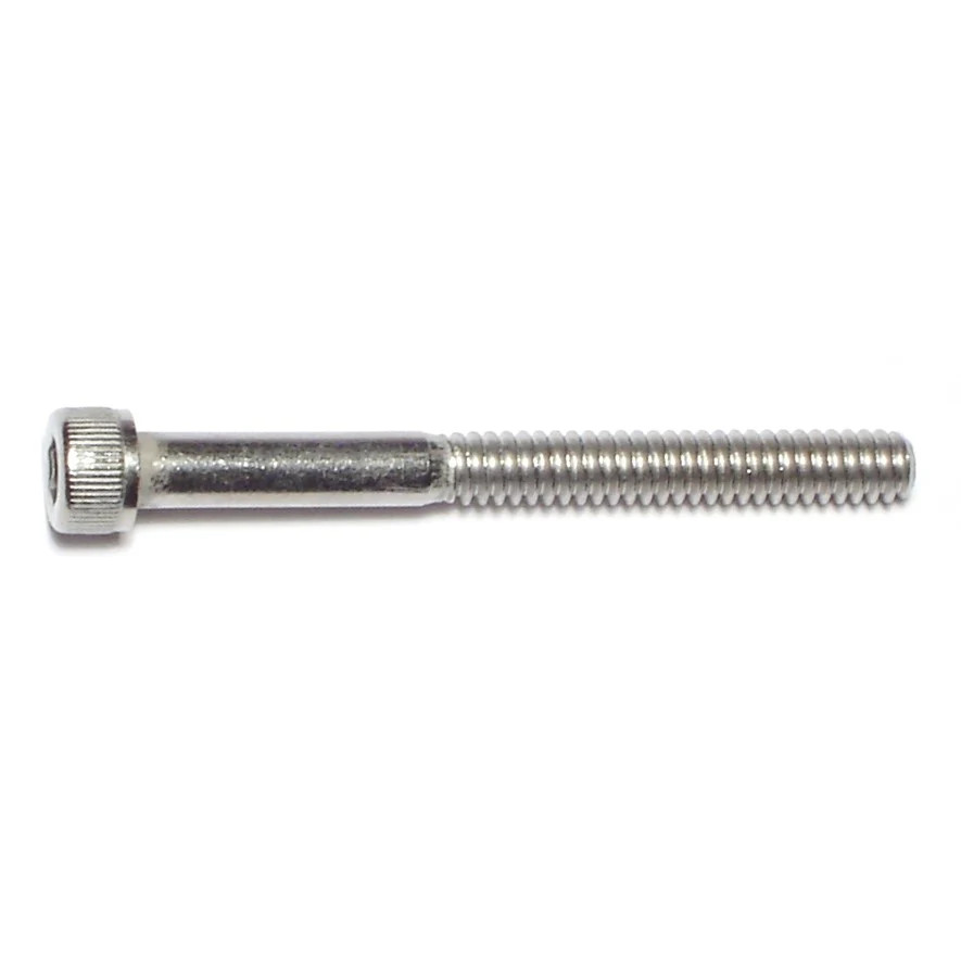 #10-24 x 2" 18-8 Stainless Socket Cap Screws (10 pcs.)